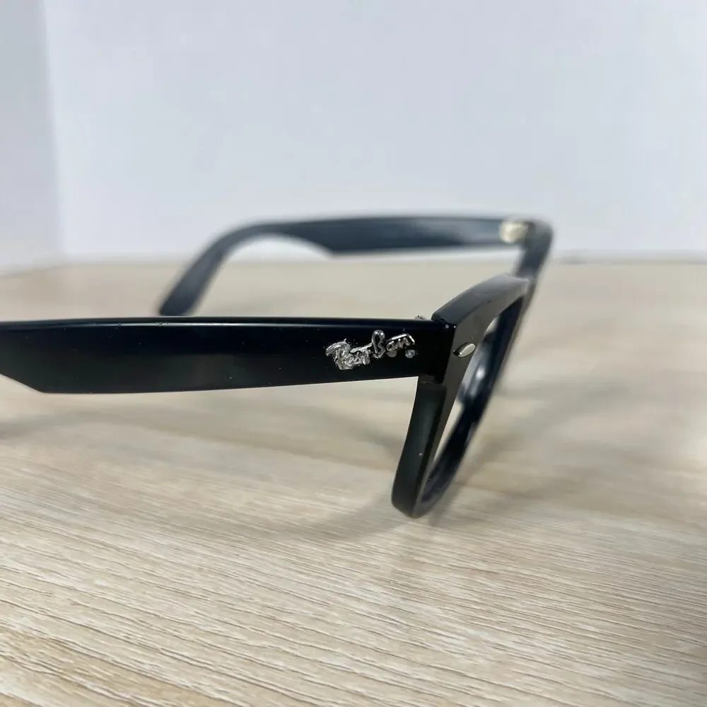 Ray-Ban RB2140 901 Wayfarer Sunglasses Black READ DESC FRAMES ONLY 50-22-150